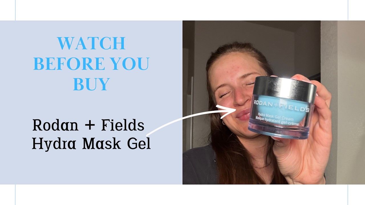 Rodan and Fields Hydra Gel Mask - Deep Hydration Review