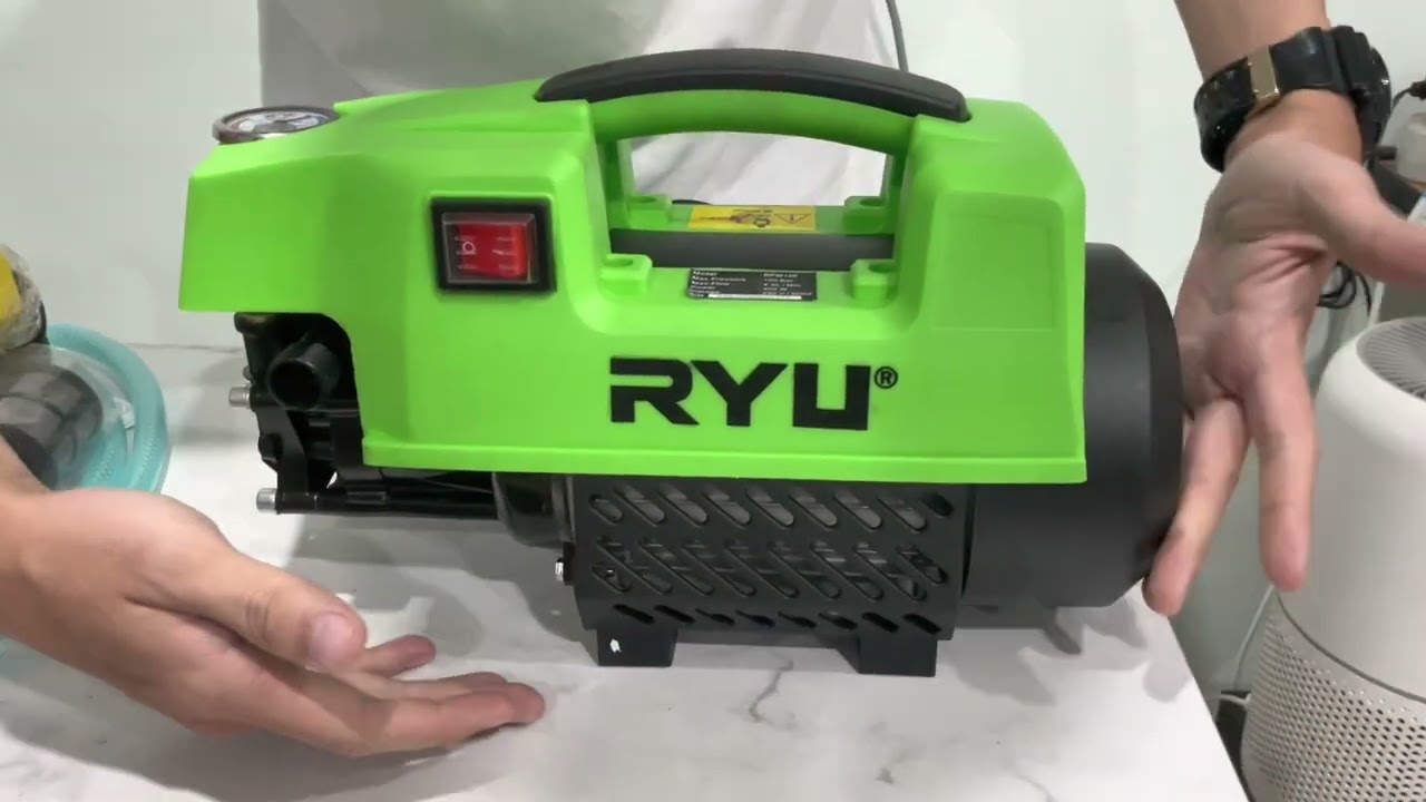 Steam Jet Cleaner 400W Tekanan 100 BAR ? Review Lengkap RYU RPW 100 ! Cocok Buat Listrik Rumah 900W