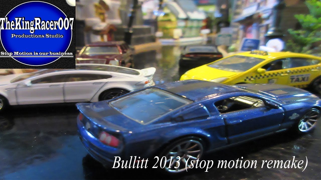Bullitt - Car Chase - 2013 remake - Stop Motion