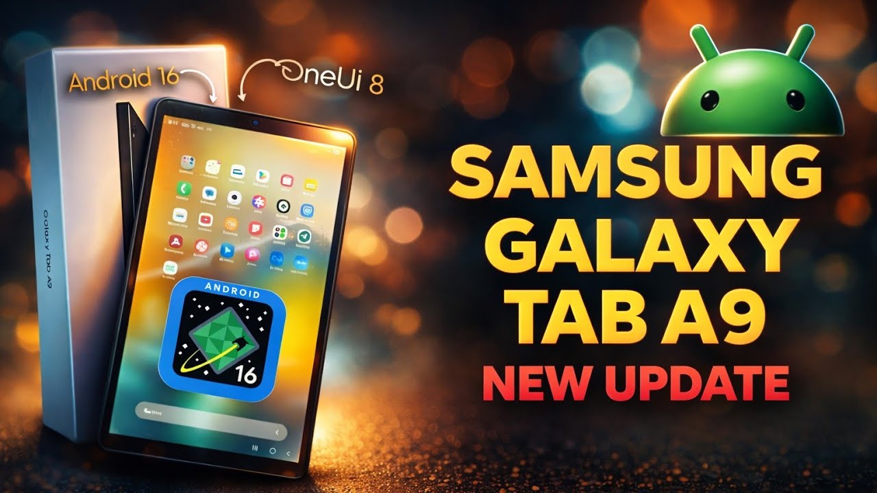 OneUi 8 With Android 16 Update in Samsung Galaxy Tab 9 | New Update| Tech Ki Zubaan 🔥🔥
