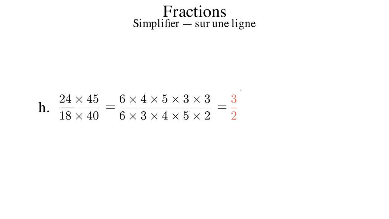 Automatismes — Pythagore • Programme de calcul • Fractions — 4e