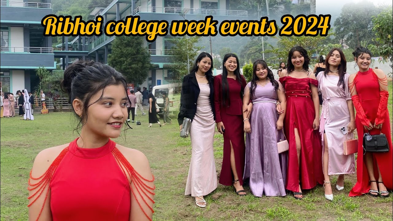Ribhoi college week events 2024/