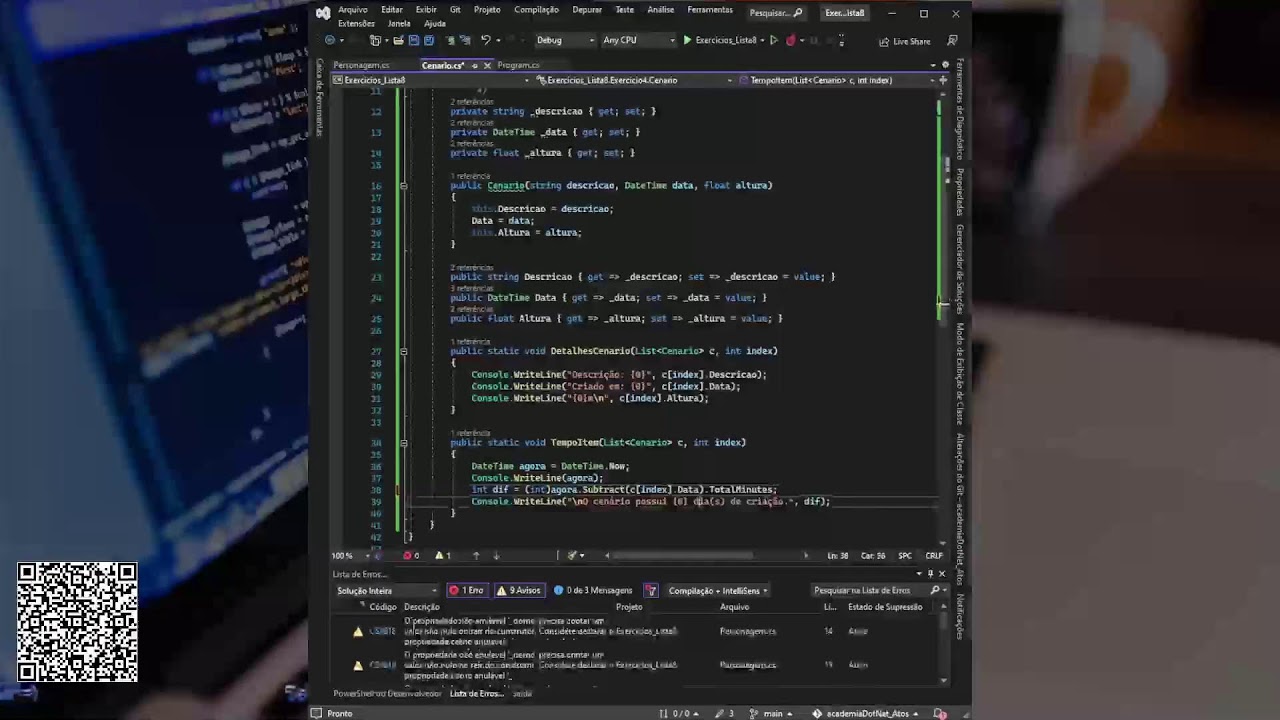 .NET C# para iniciantes. &Eacute; mais f&aacute;cil que voc&ecirc; imagina! Bora codar!