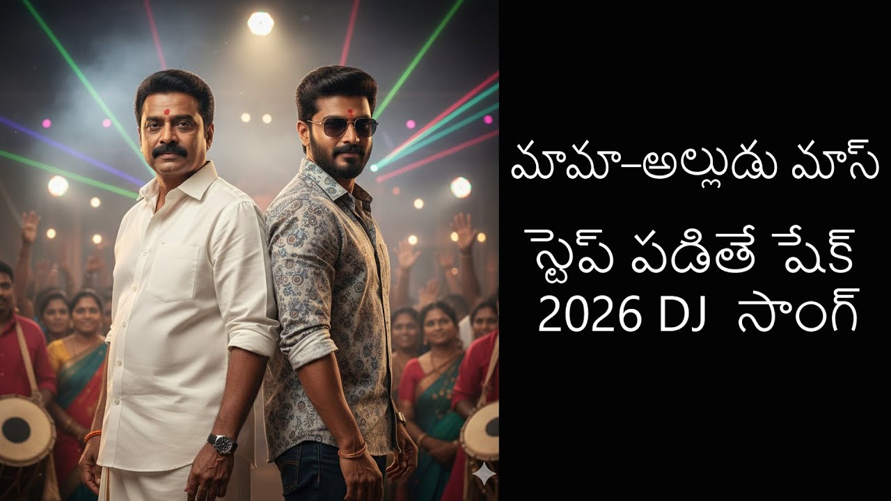 DJ మాస్ మామా–అల్లుడు సాంగ్‌ 2026 New Song |@PSTELUGU-x3b