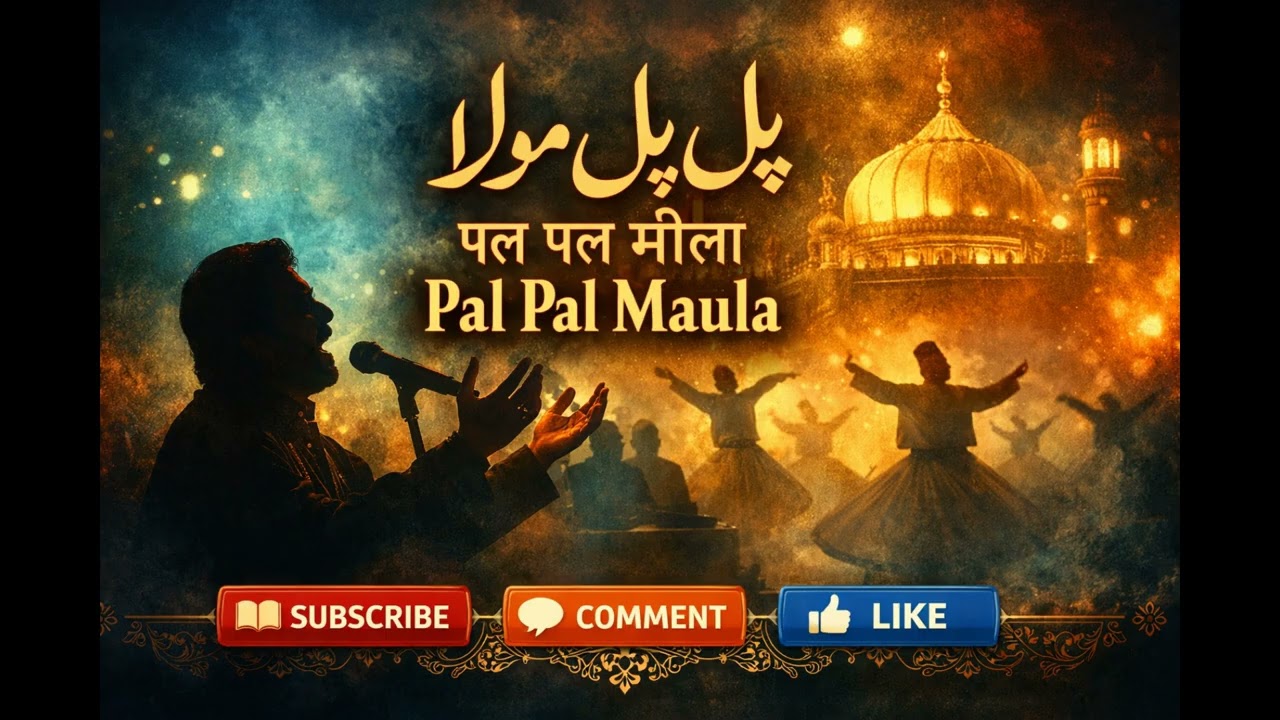 Pal Pal Maula – A Soulful Sufi Qawwali #PalPalMaula #SufiQawwali #PakistaniMusic #IshqEHaqeeqi