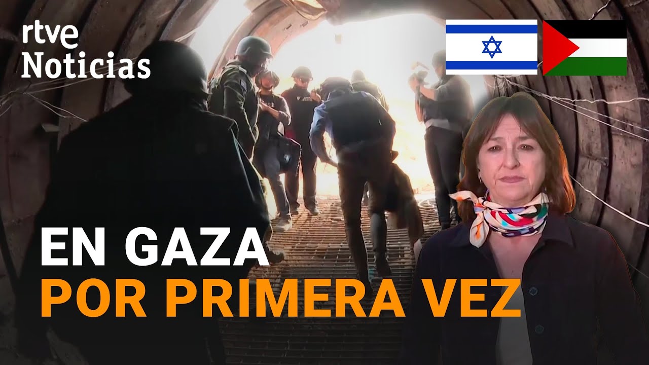 ISRAEL-GAZA: ENTRAMOS en la FRANJA junto al EJÉRCITO para ver un supuesto TÚNEL de HAMÁS | RTVE