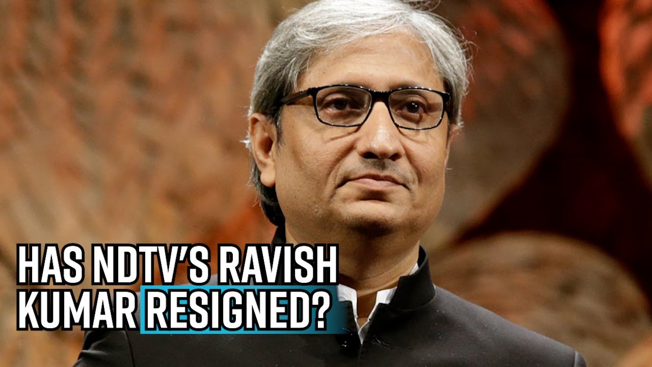 Has NDTV's Ravish Kumar resigned; news anchor denies rumours in snarky tweet