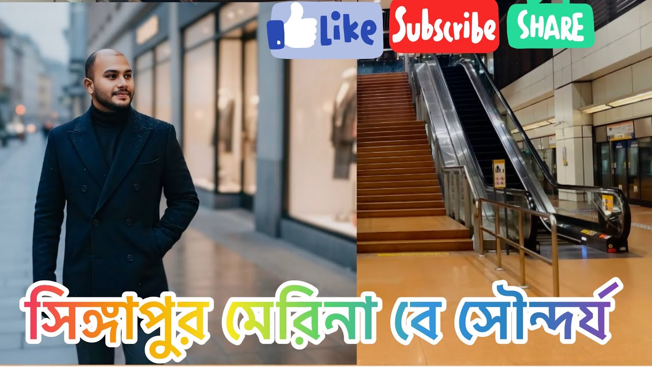 সিঙ্গাপুর মেরিনা বে এর সৌন্দর্য #viral #marinabay #singapore #viralvideo #viralyoutube 