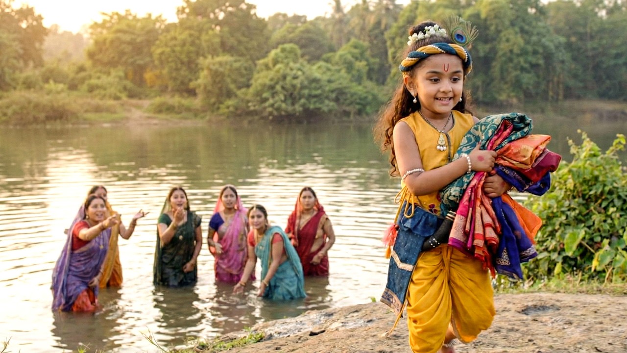 कान्हा की शरारत देख गोपियाँ रह गईं दंग, फिर क्यों हुईं क्रोधित ? | यशोमती मईया के नंदलाला | Krishan