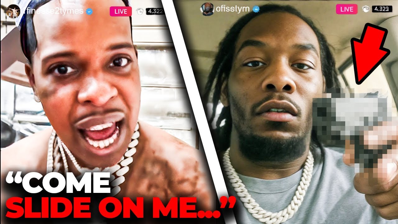 Finesse2Tymes And Offset Beef Is About To Get Deadly