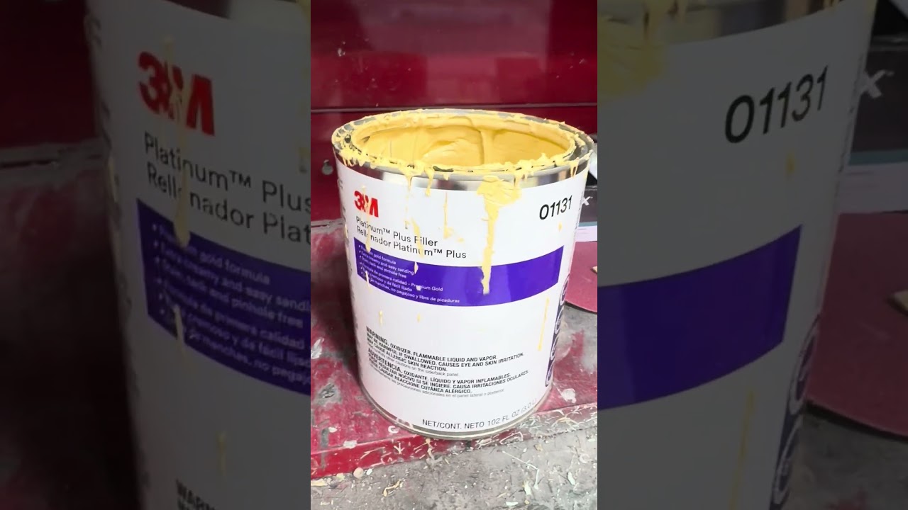Best filler in body work!! #automobile #autobodylife #toyota