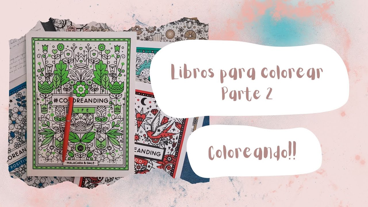 Libros para colorear - Adult coloring book || Parte 2