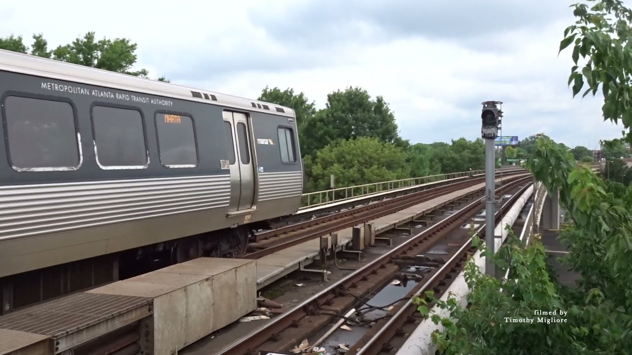 The Subway/Metro in Atlanta, Georgia, USA 2021