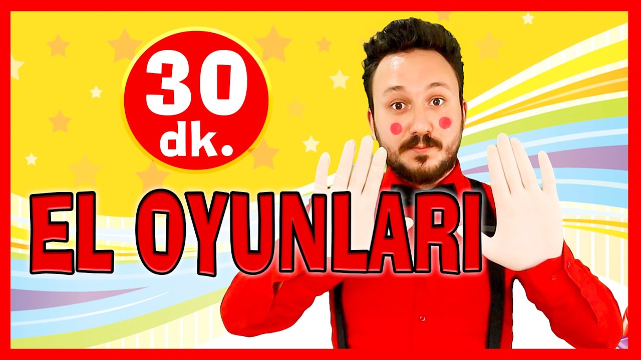 Ellerle Oynanan Burak Onurlu Şarkıları 🙌 30 Dakika 🕑 Eğitici Çocuk Şarkıları 🎶