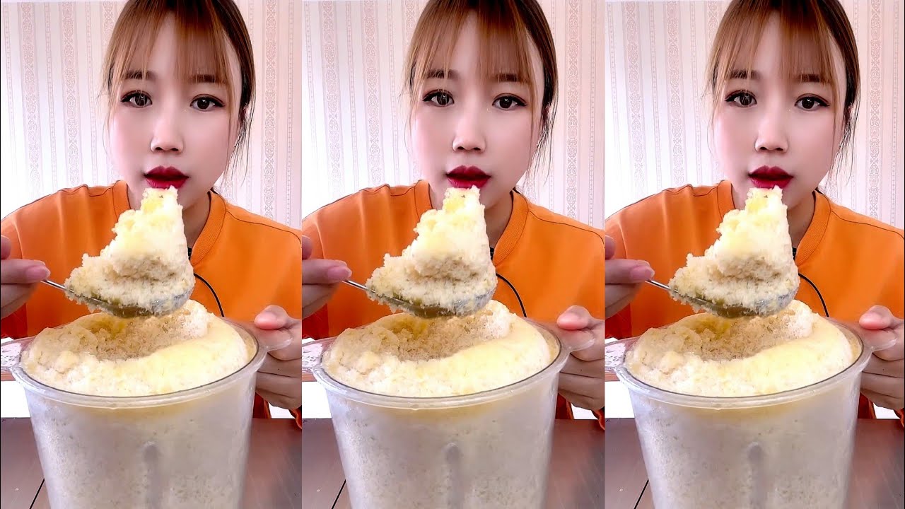 ASMR SHAVED ICE EATING