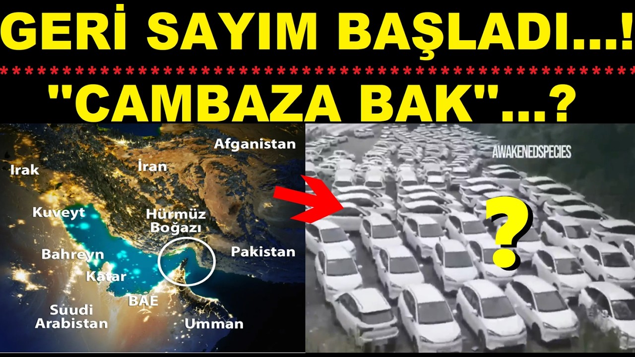 GERİ SAYIM BAŞLADI...! ''CAMBAZA BAK''...?
