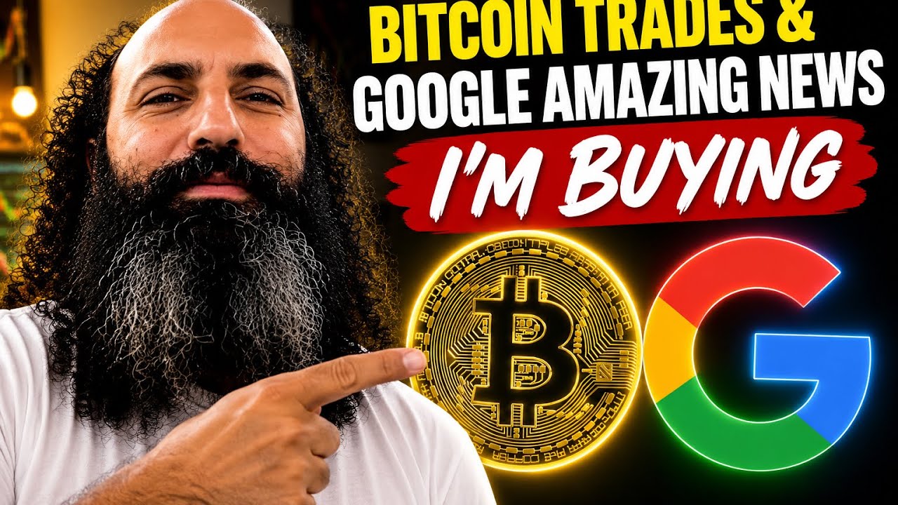 Сделки с биткоином и отличные новости по Google, я покупаю.