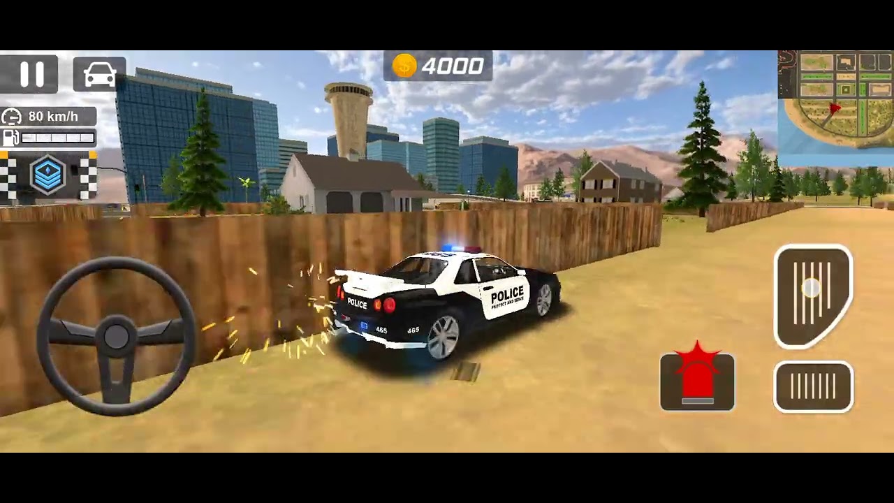 لعبة قيادة سيارة الشرطة - محاكي سيارة الشرطة - لعبة رجل الشرطة - ألعاب قيادة سيارة الشرطة#games #099