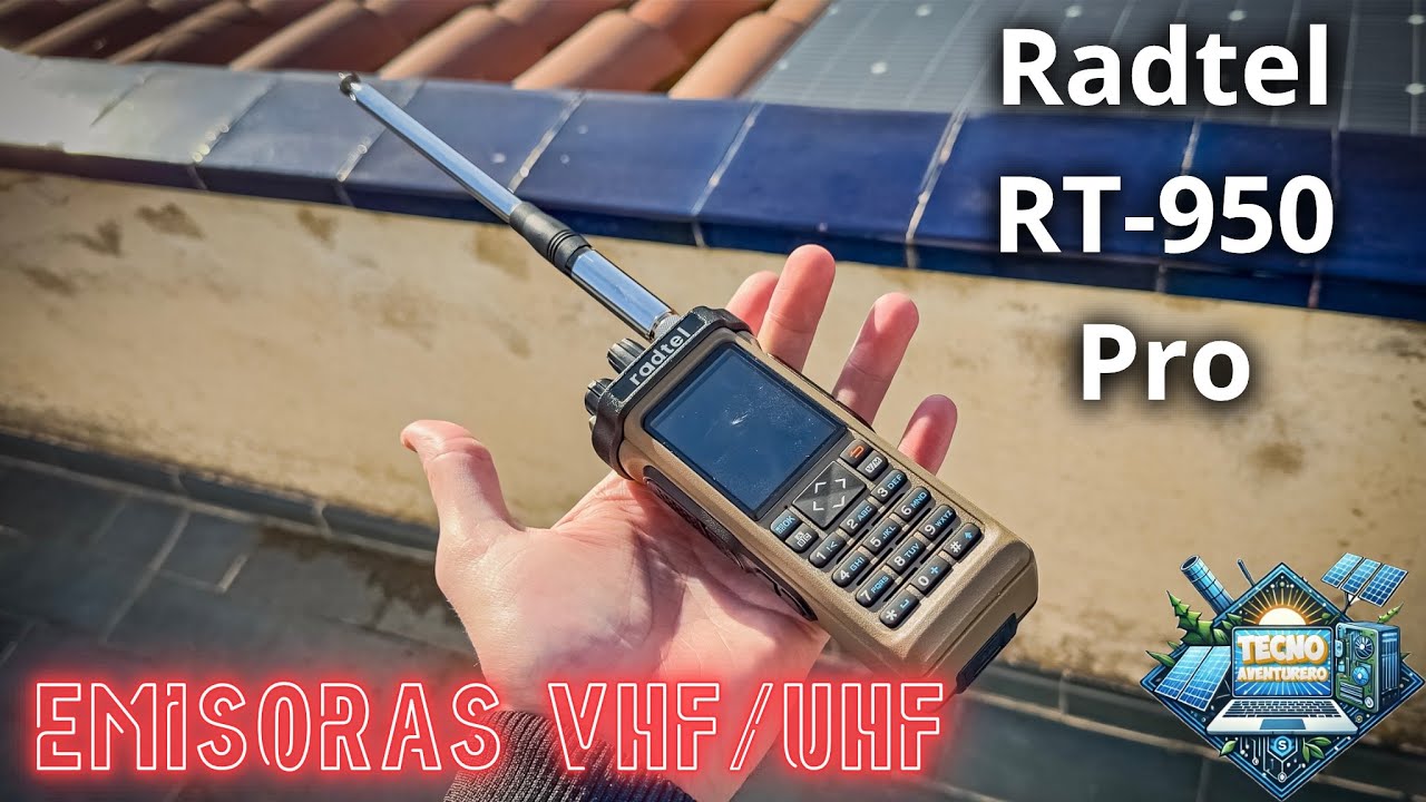 📡🔥 RADIO DE BOLSILLO HF/VHF/UHF TODO EN UNO / RADTEL RT-950 Pro 😱 ⚡#RadioAfición #radtel #baofeng