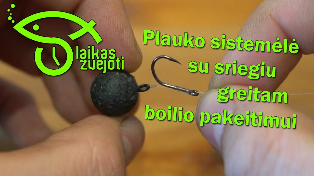 Plauko sistema su sriegiu karšių, lynų, karpų žvejyboms