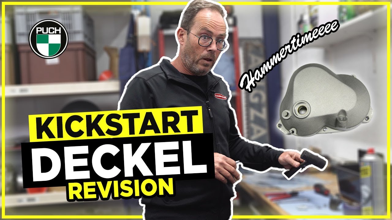 Kupplungdeckel für PUCH Kickstarter-Motoren Revisierung | Chris erklärt!
