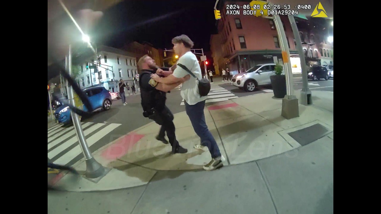 Highly Intoxicated Man Tackled By Cops For Starting Fight In Street, Doesn't End Well