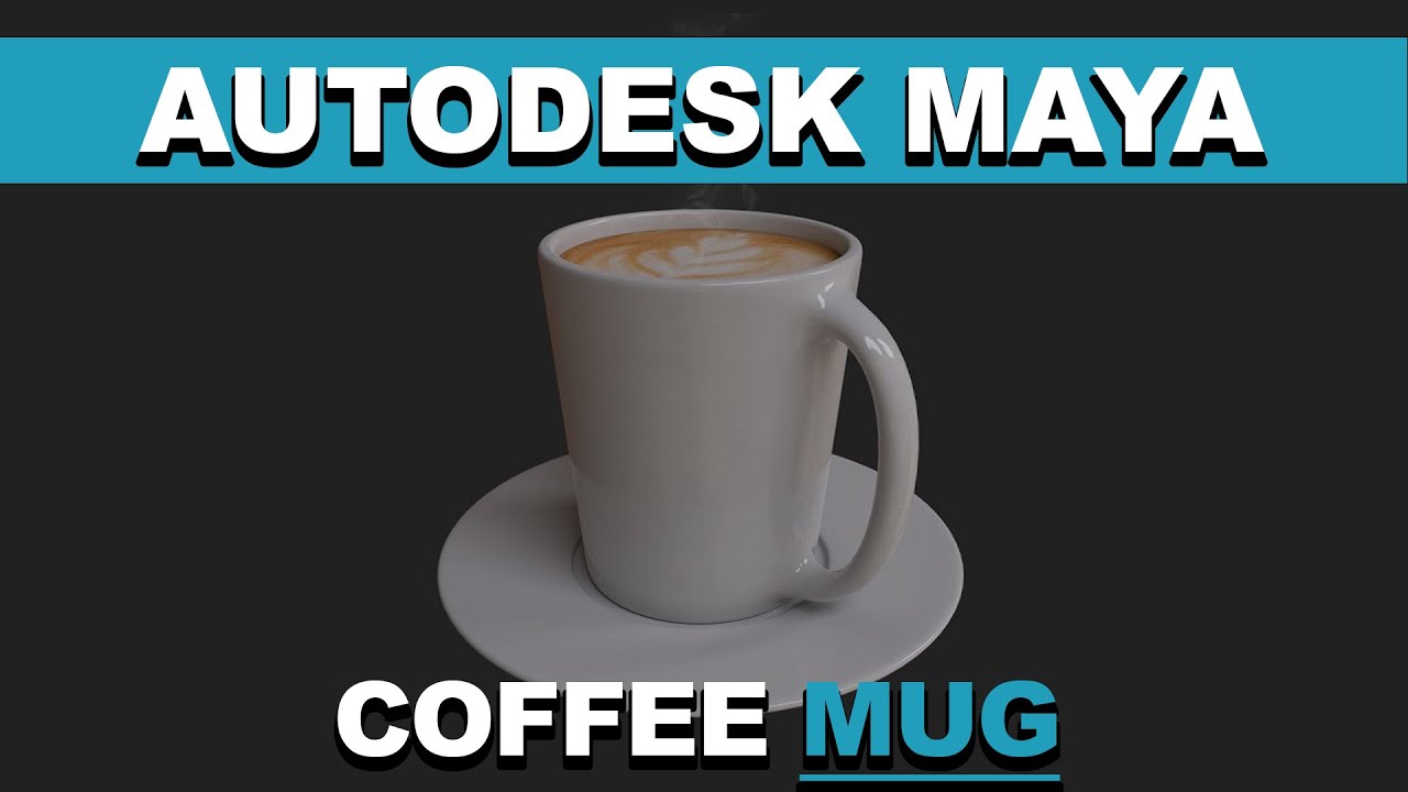 Создание кофейной кружки в Autodesk Maya (простое руководство)