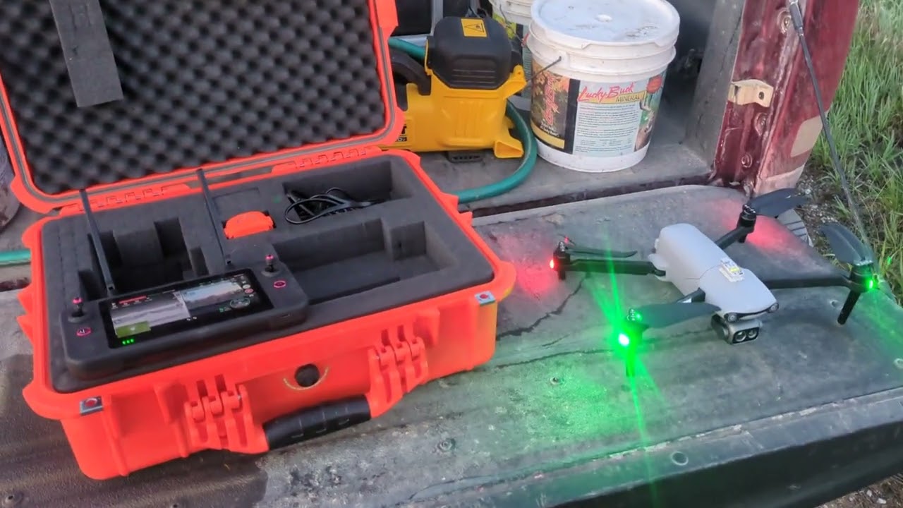 Checking Goats with Thermal Drone