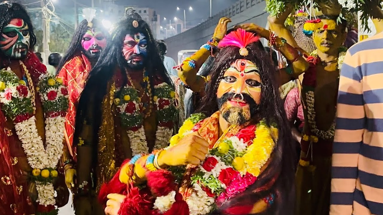Potaraj Dance | At  Falaknuma Kali Matha Temple 2026 |#2026 #trending 