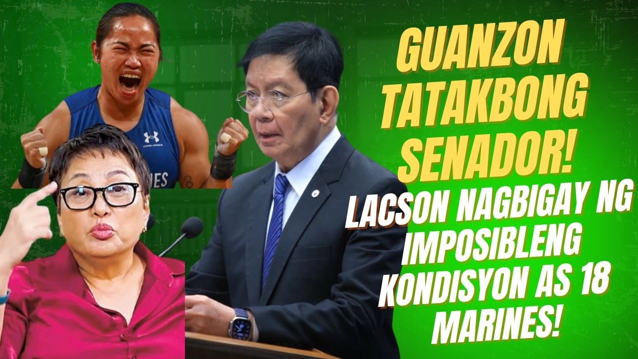 GUANZON TATAKBONG SENADOR! LACSON NAGBIGAY NG IMPOSIBLENG KONDISYON SA 18 EX MARINES!