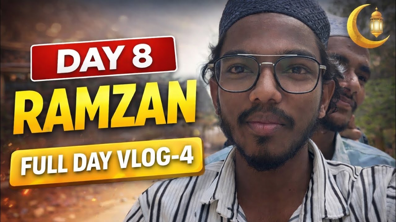 Ramzan Day 8 Vlog | Full Roza Routine | Full Day vlog 🌙