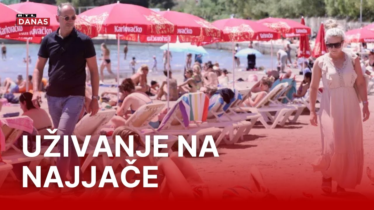 Kupači okupirali splitske plaže, ali i restorane: Ovo jelo je prvi izbor turista | RTL Danas