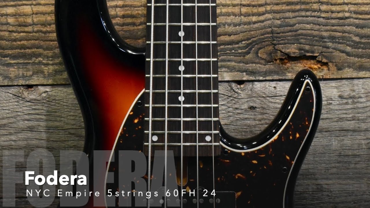 Sound Sample【Fodera / NYC Empire 5strings 60FH 24】