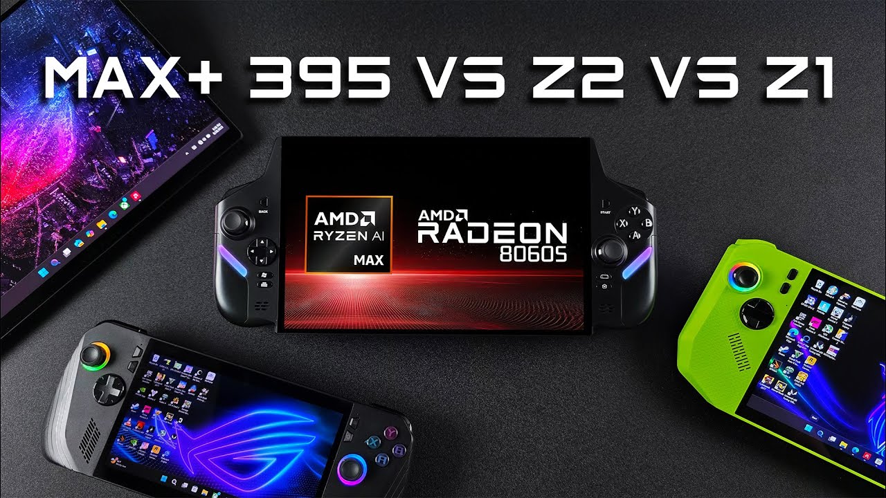 Ryzen MAX+ 395 Handhelds Are Coming! 25W vs Z1 & Z2 Extreme