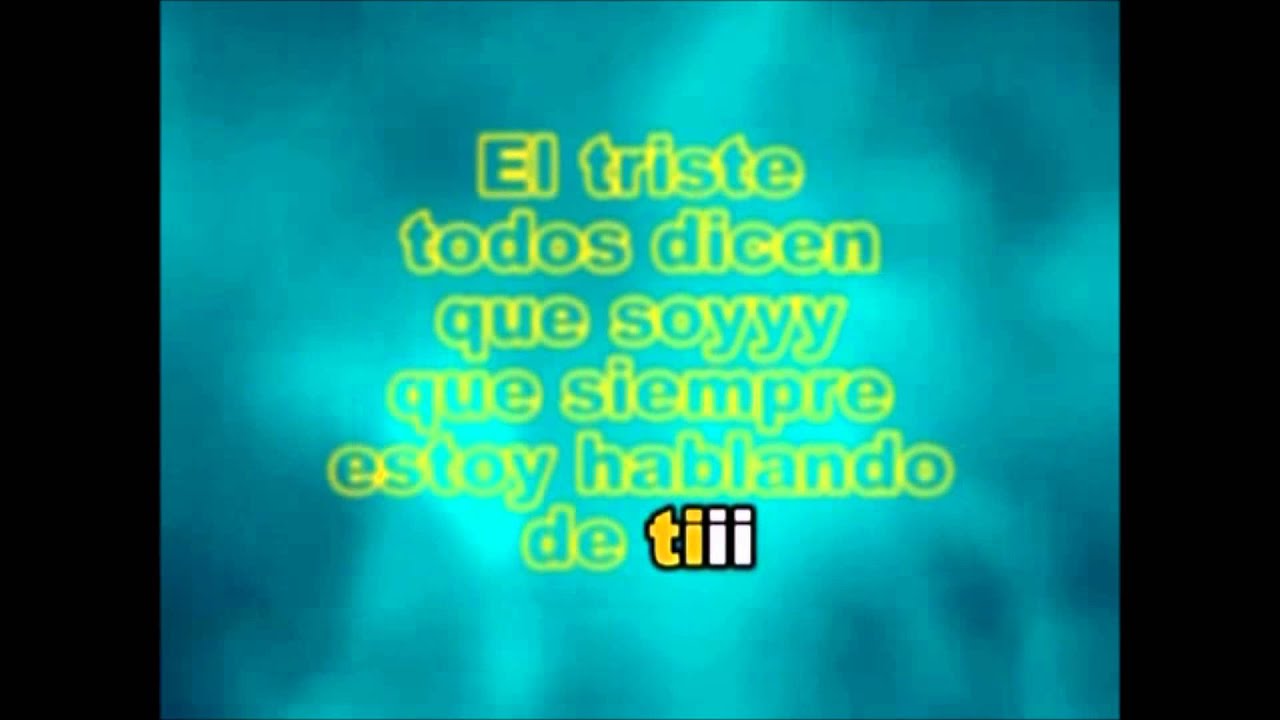 El triste jose jose Tono alto