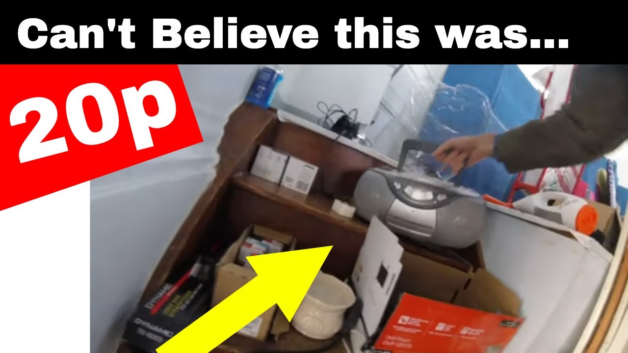 JUMBLE SALE BARGAIN HUNTING - GoPro Footage