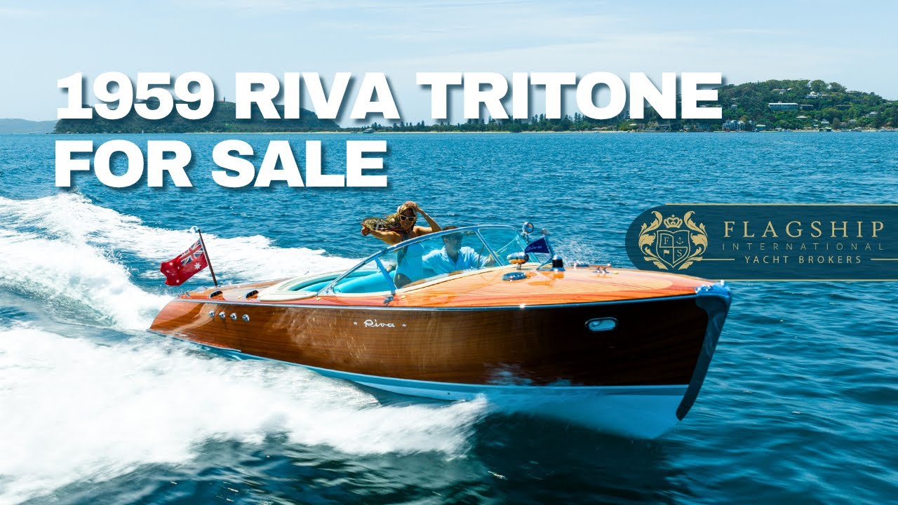 Rare 1959 Riva Tritone &ndash; Collector-Grade Restoration of an Italian Icon