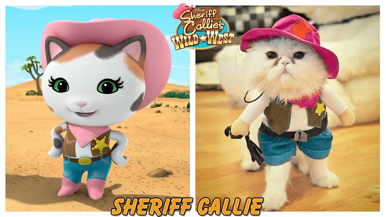 Sheriff Callie's Wild West Characters in Real Life