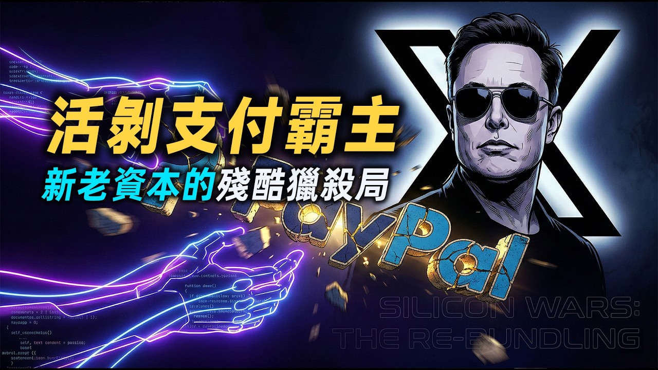 700億新貴肢解PayPal，馬斯克帶兵復仇：看透硬體霸權下的矽谷權力交接