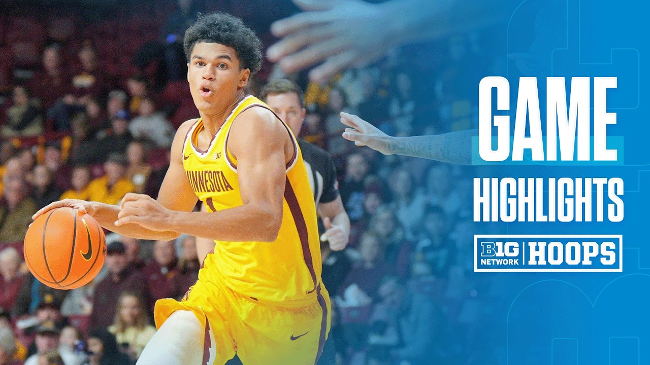 Rutgers at Minnesota | HIGHLIGHTS | Big Ten Men's Basketball | 02/21/2026