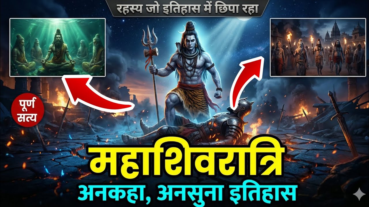 🔥महाशिवरात्रि 2026: इतिहास में छिपा वो रहस्य जिसे आज तक छुपाया गया!🔱 #Mahashivratri2026 #ShivRahasya