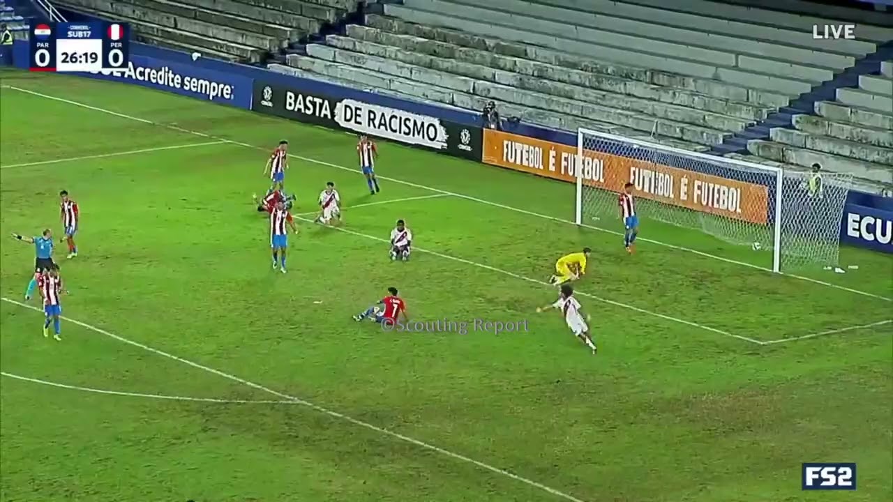 Felipe Chavez vs. Paraguay U17 | Bayern München | U17 CONMEBOL