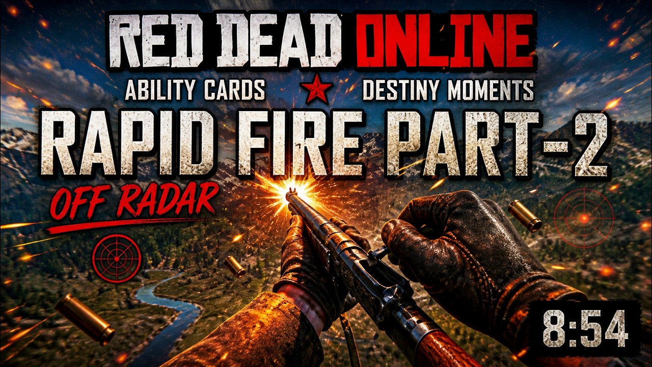 Red dead online Rapid fire part - 2 Red horn - KtS - vo crews ddos cronus etc Watch to the end