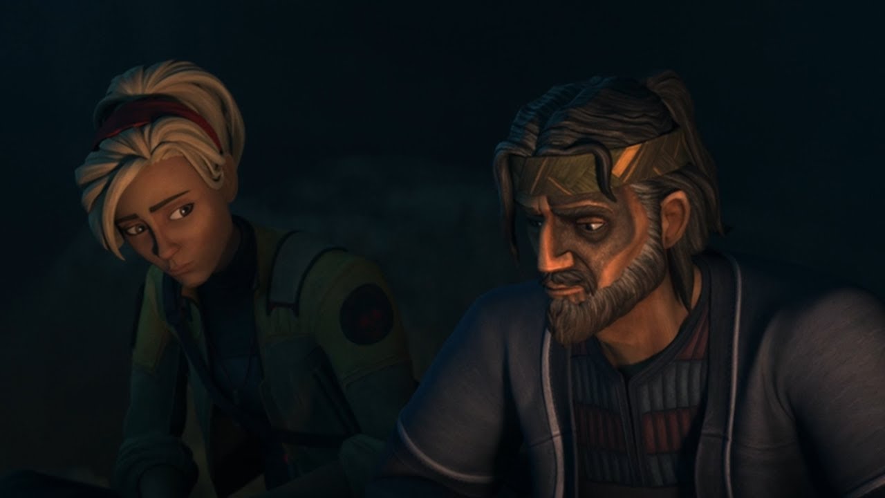 Omega and Hunter Grow Old - The Bad Batch Season 3 Episode 15