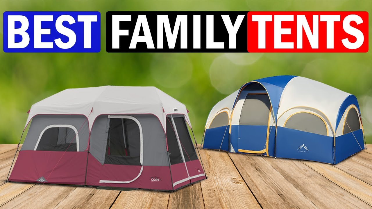 👉 TOP 4 - Best Large Family Tents For Camping & Outdoor [Best Review]