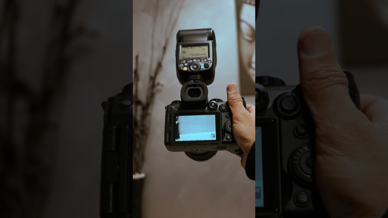 Godox TT685O with Panasonic S5 #lumix #s5ii #s5 #s5iix #godoxflash #ttl