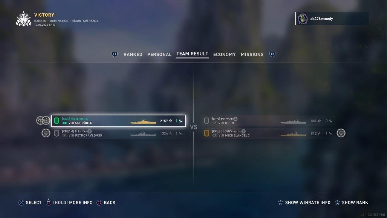 World of Warships: Legends - Ranked  - Schroder