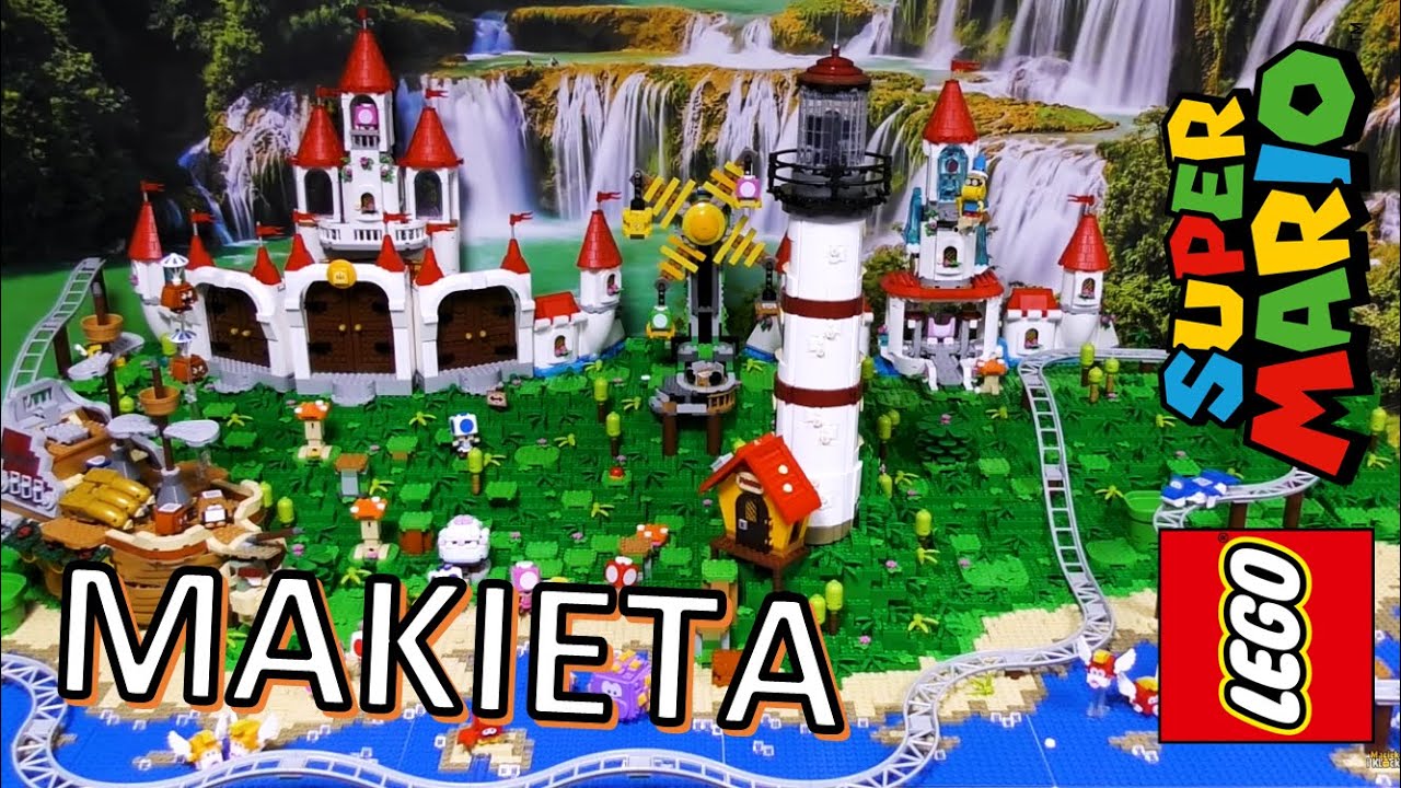 REZYDENCJA PEACH  🏰 / PRINCESS RESIDENCE / MAKIETA | Maciek i Klocki