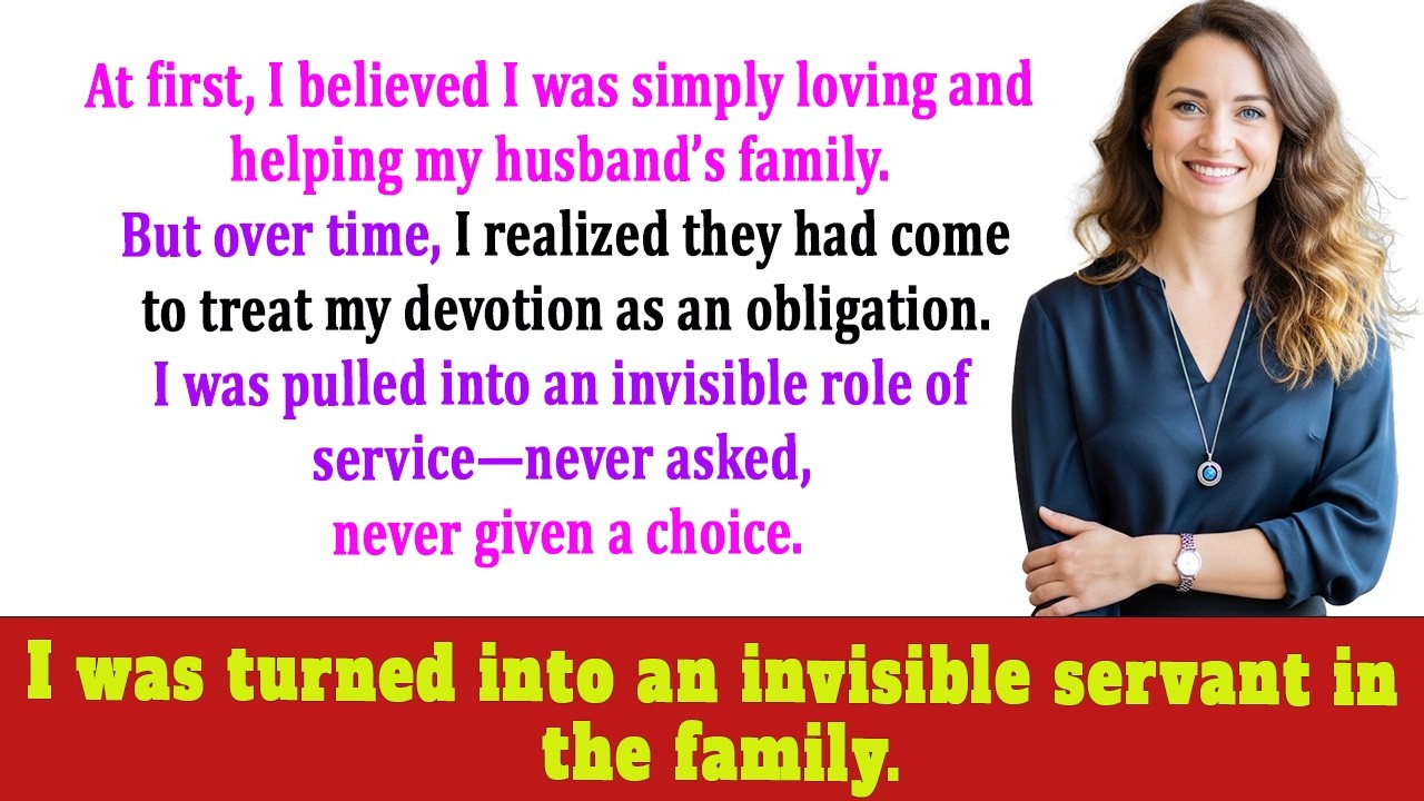 The Moment I Realized My Husband’s Entire Family Saw Me as an Unpaid Maid