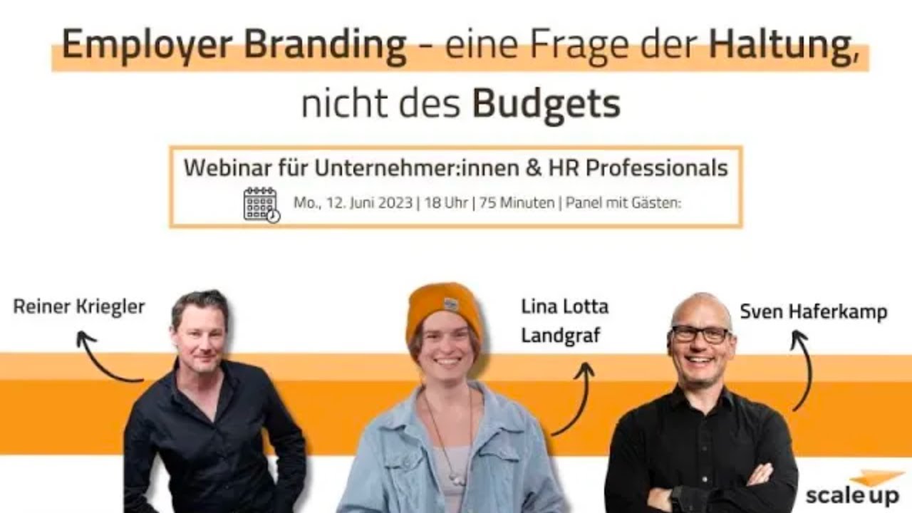 Starkes Employer Branding - eine Frage der Haltung, nicht des Budgets